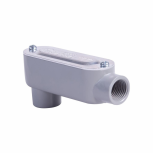 Crouse-Hinds Caja Condulet LB-63, 2 Puertos, 2", Aluminio