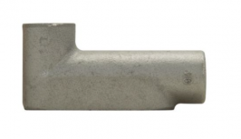 Crouse-Hinds Caja Condulet LB87, 2 Puertos, 3", Acero