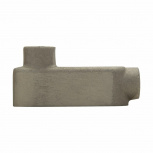Crouse-Hinds Caja Condulet LB49, 2 Puertos, 1 1/4", Aluminio