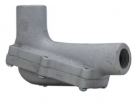 Crouse-Hinds Caja Condulet LBH40, 2 Puertos, 1 1/4", Hierro