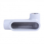 Crouse-Hinds Caja Condulet Ovalada Forma C, 3/4", Aluminio