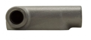 Crouse-Hinds Caja Condulet LL87 SA, 2 Puertos, 3", Aluminio