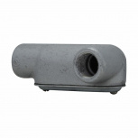 Crouse-Hinds Caja ConduletLR17 CG, 1/2", Gris