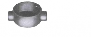 Crouse-Hinds Caja Condulet SEHL-3, 2 Puertos, 1", Aluminio