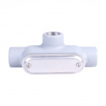 Crouse-Hinds Caja Condulet T-27 CG SA, 3/4", Aluminio