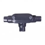 Crouse-Hinds Caja Condulet T-57 DBR, 3 Puertos, 1 1/2", Aluminio
