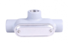 Crouse-Hinds Caja Condulet T-87 CG, 2 Puertos, 3", Aluminio