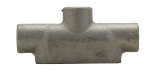 Crouse-Hinds Caja Condulet TB-57 CG SA, 3 Puertos, 1 1/2", Aluminio