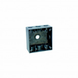 Crouse-Hinds Caja Eléctrica para Intemperie TP7106, 5 Puertos, Aluminio
