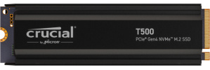SSD Crucial T500 NVMe, 2 TB, M.2, 7000 MB/s Escritura, 7400 MB/s Lectura, PCI Express 4.0