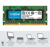 Memoria RAM Crucial DDR3, 1333MHz, 4GB, Non-ECC, CL9, SO-DIMM, para Mac image
