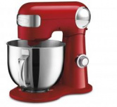 Cuisinart Batidora SM-50R, 500W, 12 Velocidades, Rojo