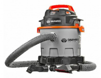 Daewoo Aspiradora DAVC90, 1000W, 10 Litros, Gris/Naranja