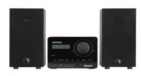 Daewoo DW-800 Mini Componente, Bluetooth, 5W RMS, USB, Negro