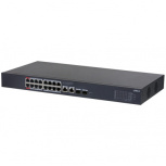 Switch Dahua Gigabit Ethernet CS4220-16GT-135, 16 Puertos PoE 10/100Mbps + 2 Puertos SFP, 40 Gbit/s, 135W, 8000 Entradas - Administrable - Imagen adicional 2
