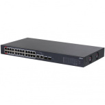 Switch Dahua Fast Ethernet CS4226-24ET-240, 24 Puertos PoE 10/100Mbps + 2 Puertos SFP, 8.8Gbit/s, 265W, 8000 Entradas - Administrable - Imagen adicional 2