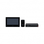 Dahua Kit Videoportero KTP03, Monitor 7", Altavoz, Alámbrico, Negro