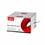 Dahua Bobina de Cable Cat5e UTP, 305 Metros, Naranja