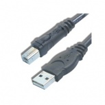 Datalogic Cable USB A, 4.5 Metros, Gris - Requiere Fuente de Poder