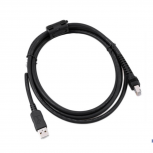 Datalogic CAB-438 Cable Plano USB A, 2 Metros, Negro