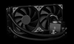 DeepCool Captain 240 EX RGB Enfriamiento Liquido para CPU, 2x 120mm, 500 - 1800RPM