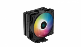 Disipador CPU DeepCool AG400 BK ARGB, 120mm, hasta 2000RPM, Negro 
