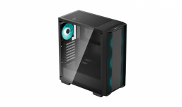 Gabinete DeepCool CC560, Midi-Tower, ATX/Micro-ATX/Mini-ITX, USB 2.0/3.0, con Fuente de 600W, 4 Ventiladores Instalados, Negro image