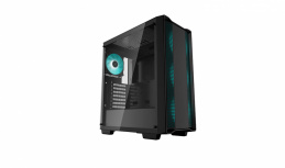 Gabinete DeepCool CC560, Midi-Tower, ATX/Micro-ATX/Mini-ITX, USB 2.0/3.0, con Fuente de 600W, 4 Ventiladores Instalados, Negro image