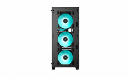 Gabinete DeepCool CC560, Midi-Tower, ATX/Micro-ATX/Mini-ITX, USB 2.0/3.0, con Fuente de 600W, 4 Ventiladores Instalados, Negro image
