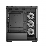 Gabinete DeepCool CG580 4F, Midi-Tower, ATX/Micro-ATX/Mini-ITX, USB 3.0, sin Fuente, 4 Ventiladores Instalados, Negro image