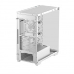 Gabinete DeepCool CG580 4F, Midi-Tower, ATX/Micro-ATX/Mini-ITX, USB 3.0, sin Fuente, 4 Ventiladores Instalados, Blanco image