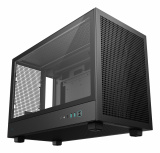 Gabinete DeepCool CH260, Micro-Tower, Micro-ATX/Mini-ITX, USB 3.0, sin Fuente, sin Ventiladores Instalados, Negro - Imagen adicional 1