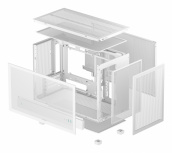 Gabinete DeepCool CH260, Micro-Tower, Micro-ATX/Mini-ITX, USB 3.0, sin Fuente, sin Ventiladores Instalados, Blanco - Imagen adicional 9