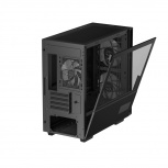 Gabinete DeepCool CH360 DIGITAL, Micro-Tower, Micro-ATX/Mini-ITX, USB 3.0, sin Fuente, 3 Ventiladores Instalados, Negro image