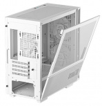 Gabinete DeepCool CH360, Micro-Tower, Micro-ATX/Mini-ITX, USB 3.0, sin Fuente, 3 Ventiladores Instalados, Blanco image