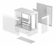 Gabinete DeepCool CH690 DIGITAL, Midi-Tower, ATX/Micro-ATX/Mini-ITX, USB 3.0, sin Fuente, sin Ventiladores Instalados, Blanco image