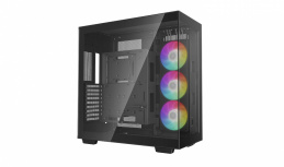 Gabinete DeepCool CH780, Full Tower, ATX/EATX/Micro-ATX/Mini-ITX, USB 3.0, sin Fuente, 1 Ventilador Instalado, Negro image