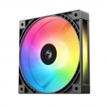 Ventilador DeepCool FD12 ARGB V2, 120mm, 1900RPM, ARGB, Negro