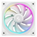 Ventilador DeepCool FL12, 3x 120mm, 2150RPM, RGB, Blanco image