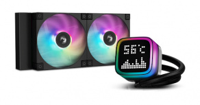 DeepCool LP240 ARGB Enfriamiento Líquido para CPU, 2x 120mm, hasta 2400RPM, Negro  ― ¡Descuento limitado a 5 unidades por cliente!