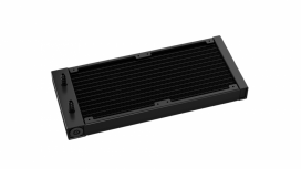 DeepCool LS520 Zero Dark Enfriamiento Líquido para CPU, 2x 120mm, hasta 2250RPM, Negro  image
