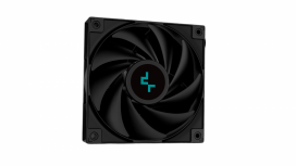 DeepCool LS520 Zero Dark Enfriamiento Líquido para CPU, 2x 120mm, hasta 2250RPM, Negro  image