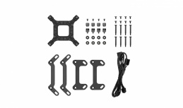 DeepCool LT240 Enfriamiento Líquido para CPU, 2x 120mm, hasta 2400RPM, Negro image