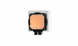 DeepCool LT240 Enfriamiento Líquido para CPU, 2x 120mm, hasta 2400RPM, Blanco image