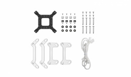 DeepCool LT240 Enfriamiento Líquido para CPU, 2x 120mm, hasta 2400RPM, Blanco image