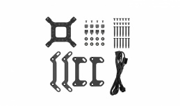 DeepCool LT360 Enfriamiento Líquido para CPU, 3x 120mm, hasta 2400RPM, Negro  image