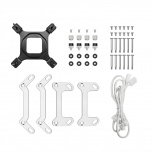 DeepCool Mystique 360 LX360 Enfriamiento Líquido para CPU, 3x 120mm, hasta 2400RPM, Blanco  image