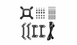 DeepCool MYSTIQUE 360 LX750 Enfriamiento Líquido para CPU, 3x 120mm, hasta 2400RPM, Negro  image