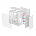 Gabinete DeepCool Morpheus WH, Full Tower, ATX/EATX/Micro-ATX/Mini-ITX, USB 3.0, sin Fuente, 1 Ventilador Instalado, Blanco image