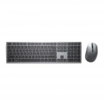 Kit de Teclado y Mouse Dell KM7321W, Inalámbrico, USB, Gris (Español)